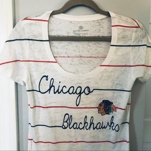 Chicago Blackhawks Scoopneck Women’s T Shirt